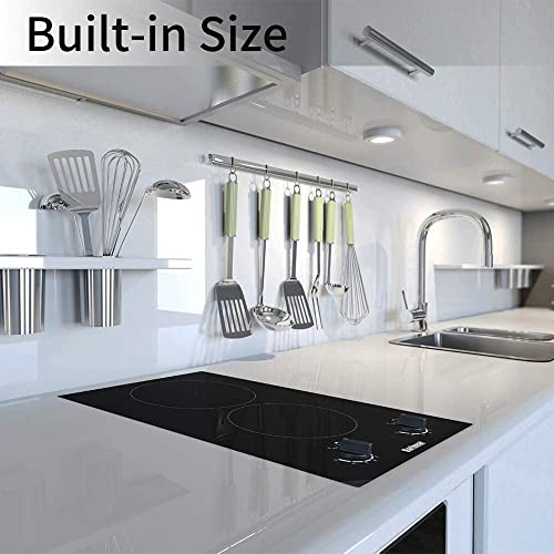 30" Electric Cooktop - 4 Burners