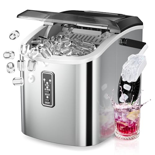 Countertop Ice Maker - 26 lbs Daily Production