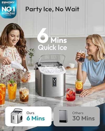Countertop Ice Maker - 26 lbs Daily Production