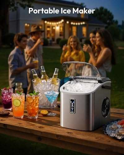 Countertop Ice Maker - 26 lbs Daily Production