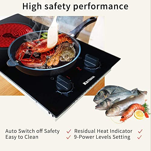 30" Electric Cooktop - 4 Burners