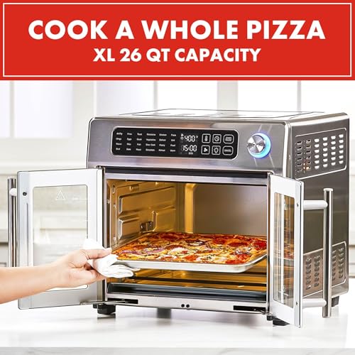 26QT French Door Air Fryer Oven Combo