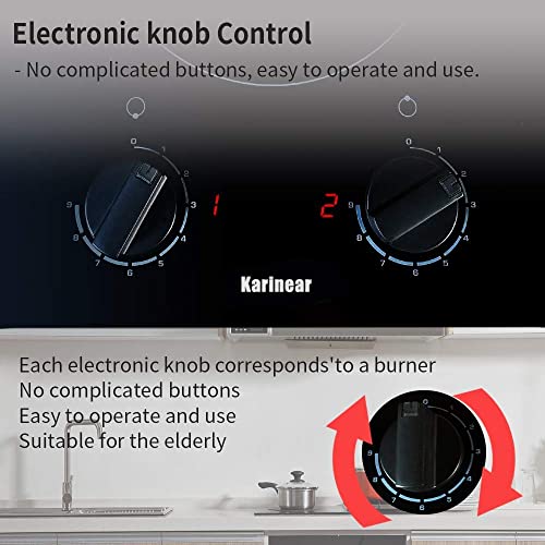 30" Electric Cooktop - 4 Burners