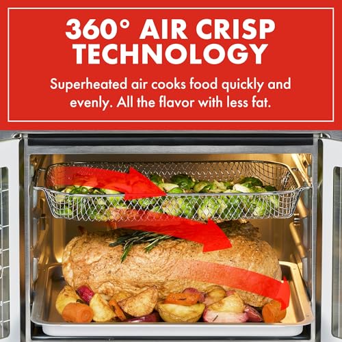 26QT French Door Air Fryer Oven Combo