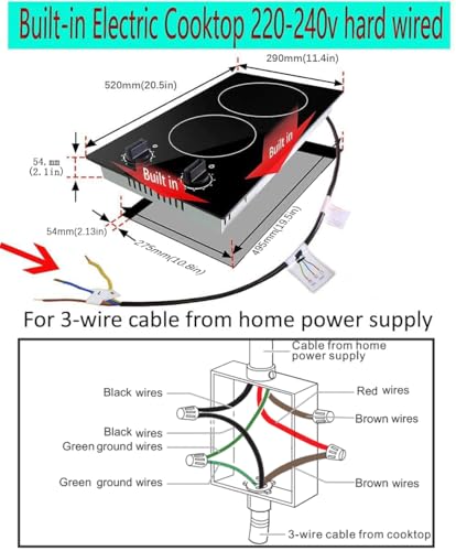 30" Electric Cooktop - 4 Burners