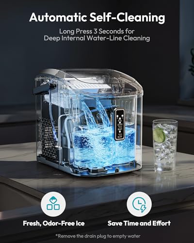 Countertop Ice Maker - 26 lbs Daily Production