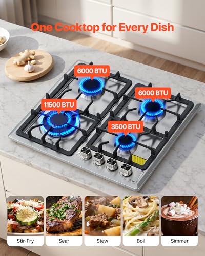 30"/36" Gas Cooktop - 5 Burners