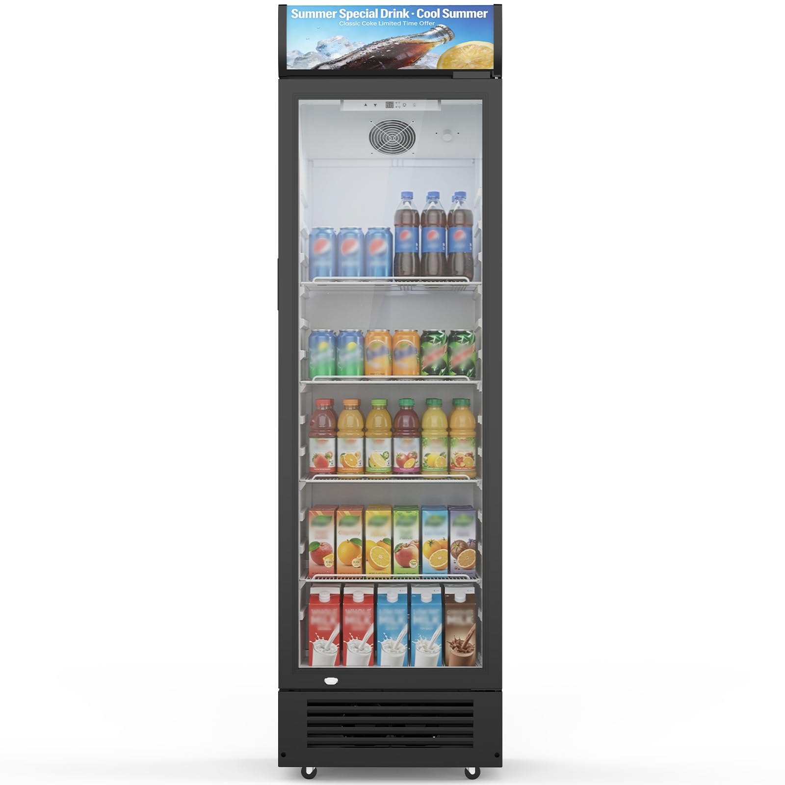 Beverage Refrigerator with Freezer