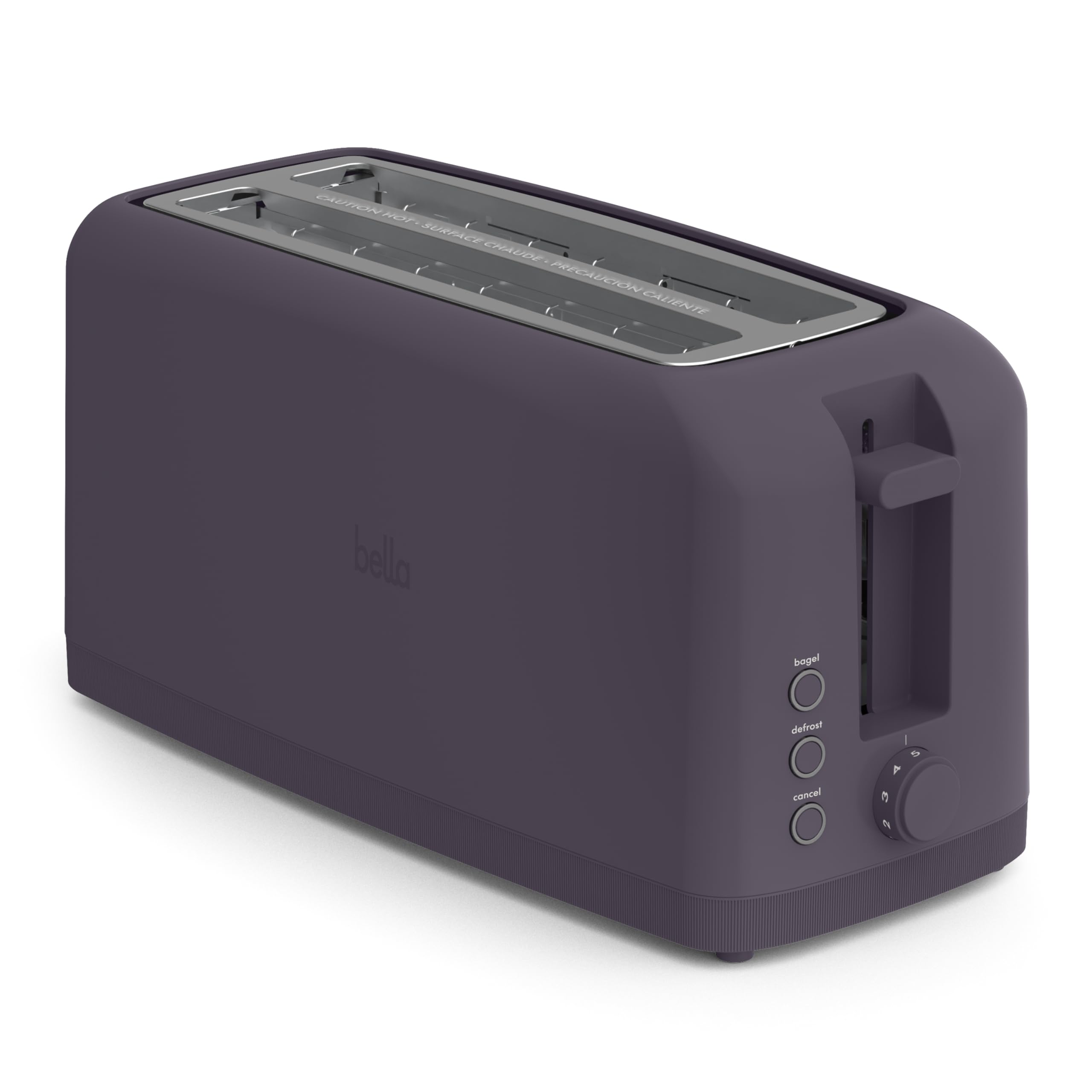 Slim Toaster with 6 Shade Settings
