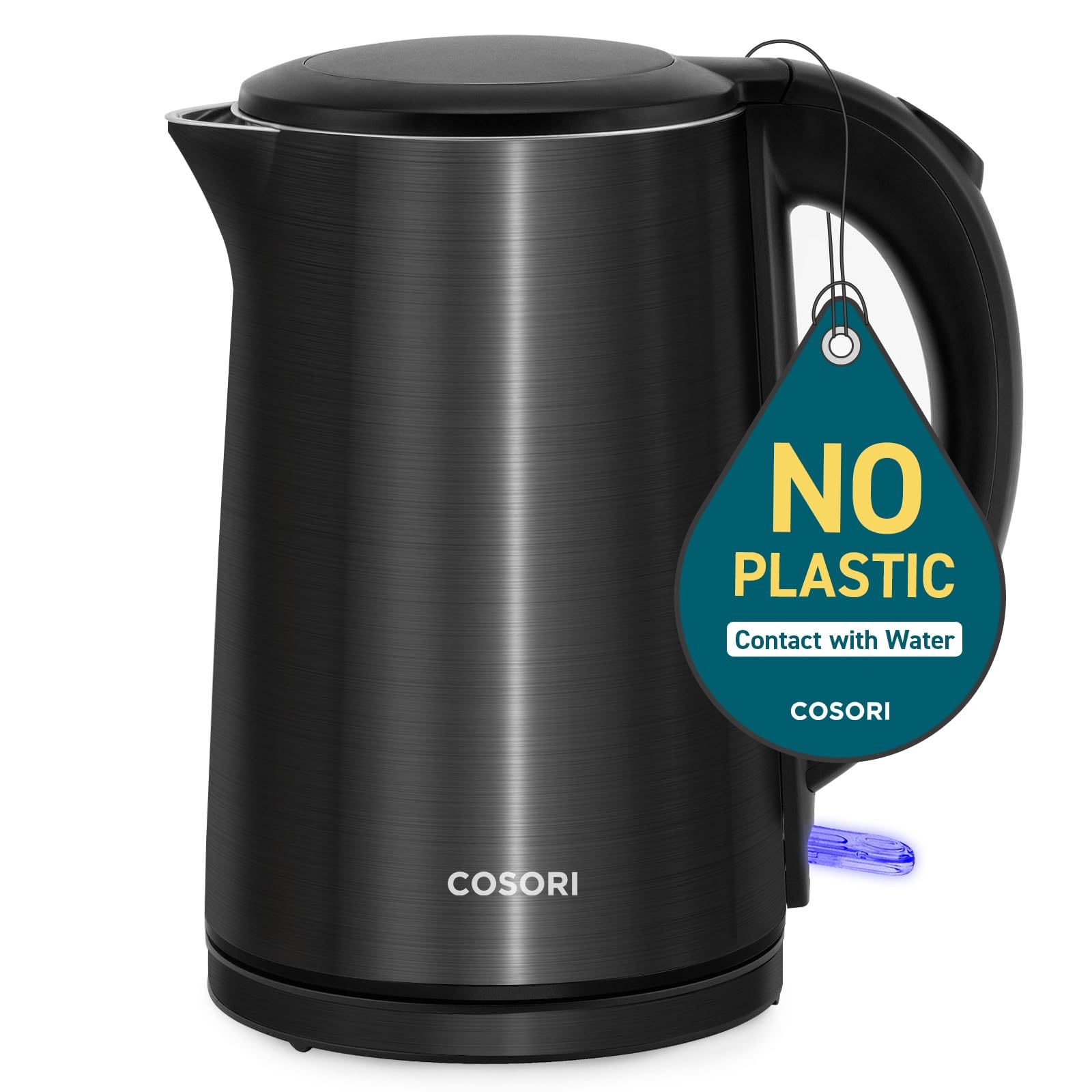 Double Wall Stainless Steel Electric Kettle