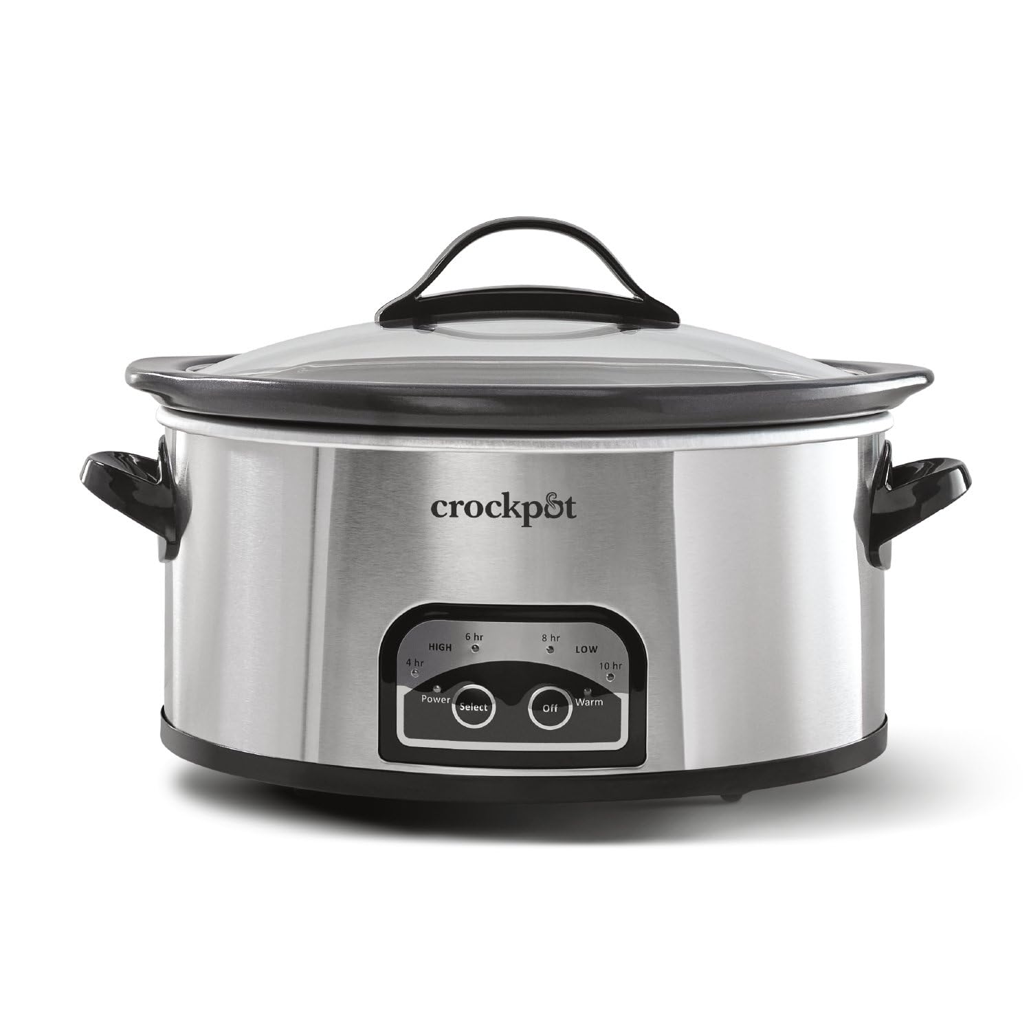 Programmable Oval Slow Cooker - Stainless Steel