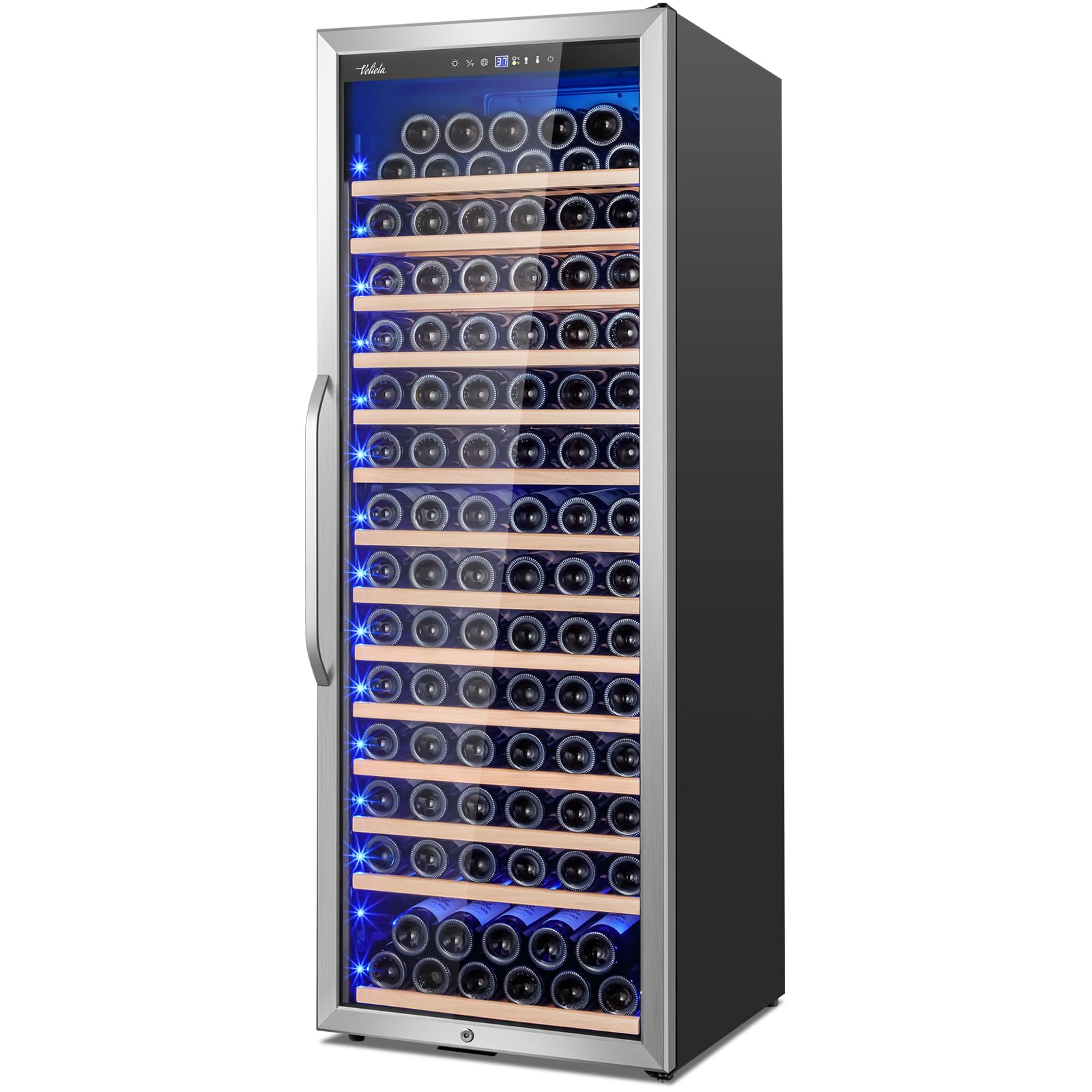 Velivi Beverage Cooler and Wine Fridge