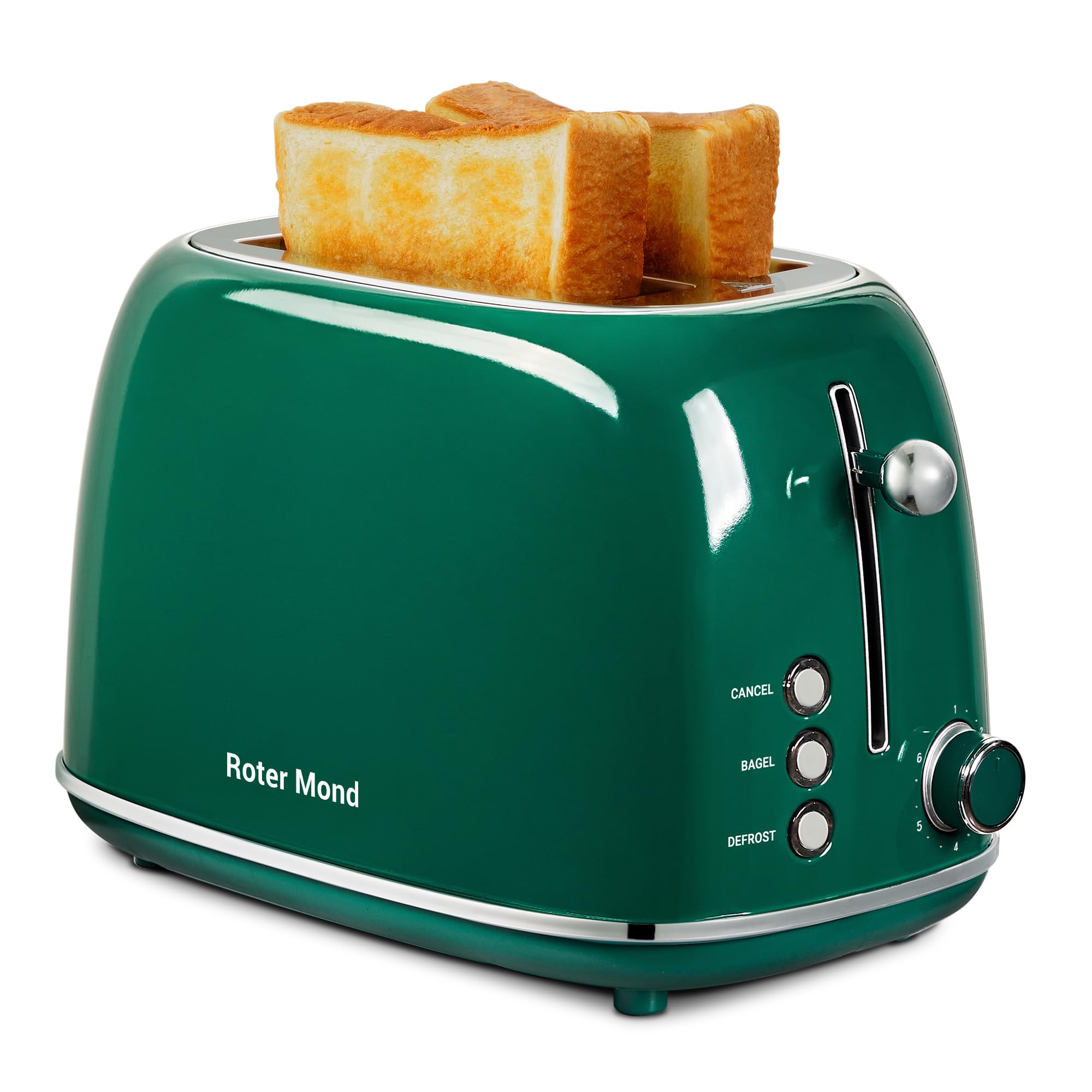 Retro 2-Slice Toaster with Extra-Wide Slots