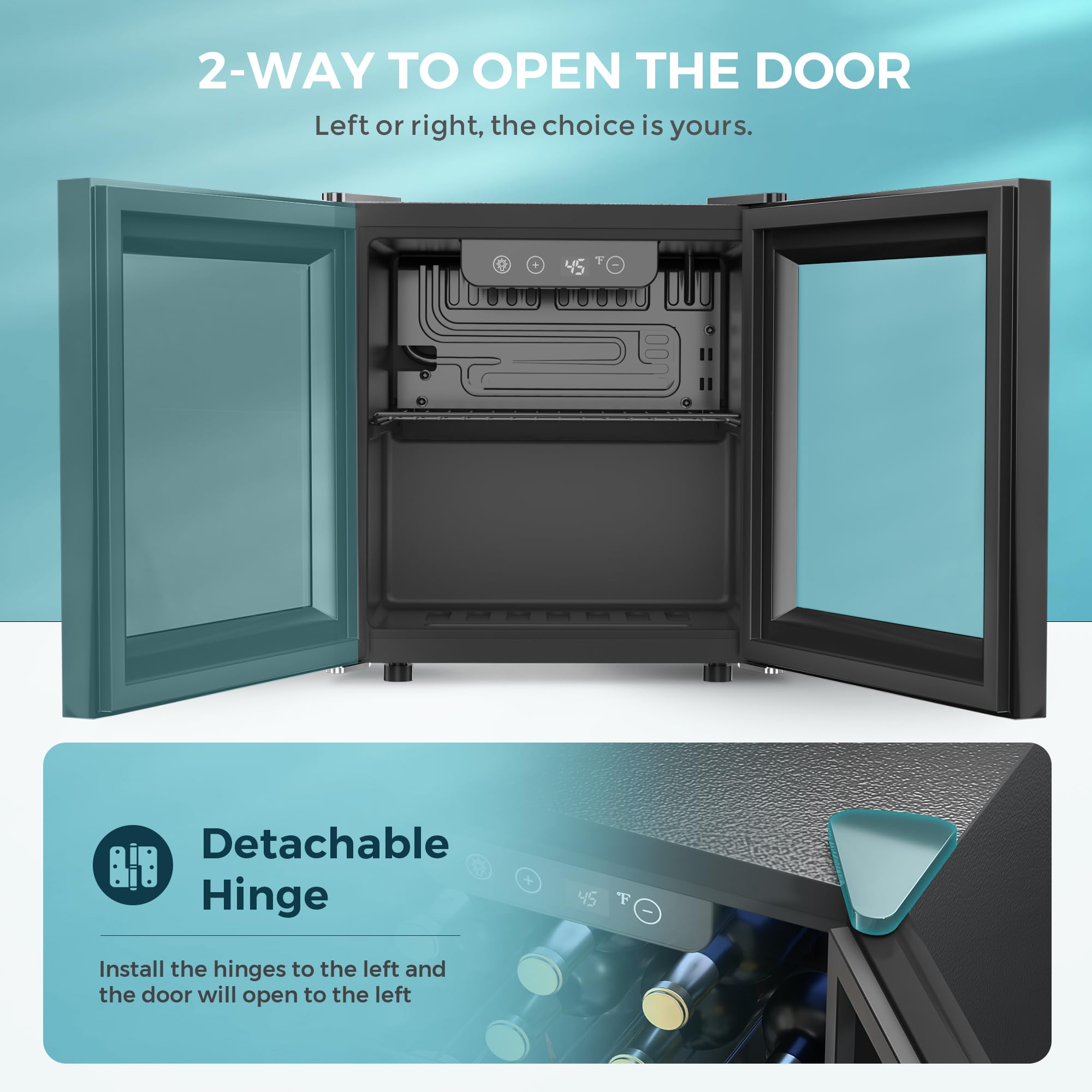 130-Can Beverage Refrigerator