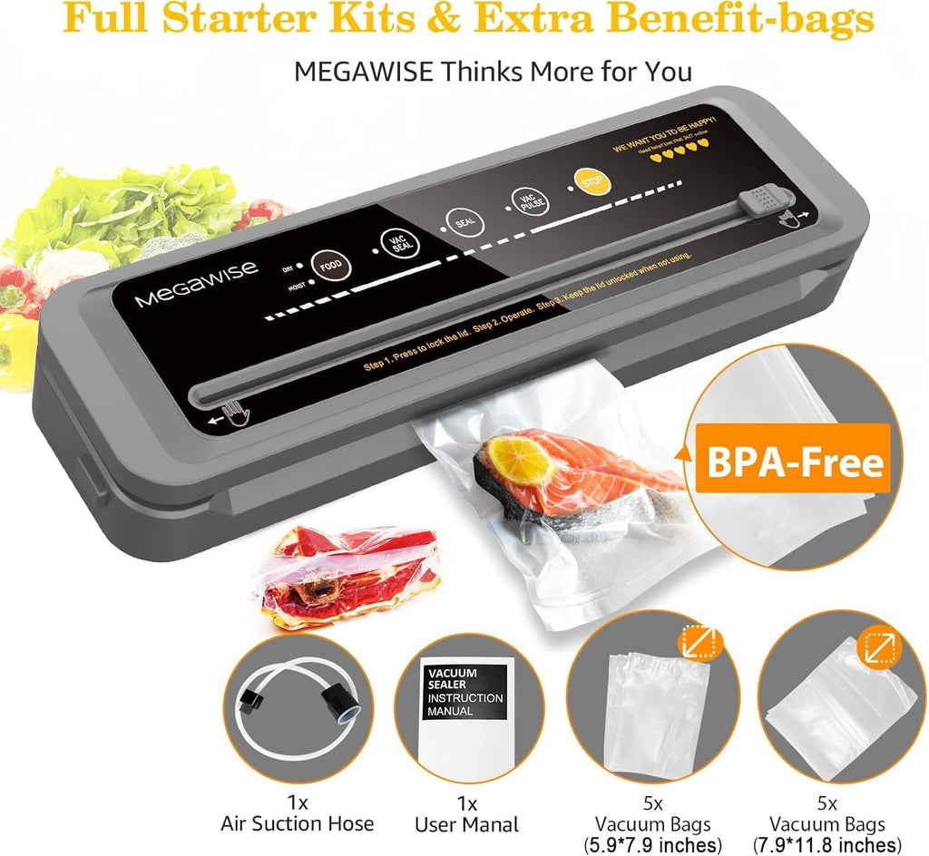 MEGAWISE vacuum sealer