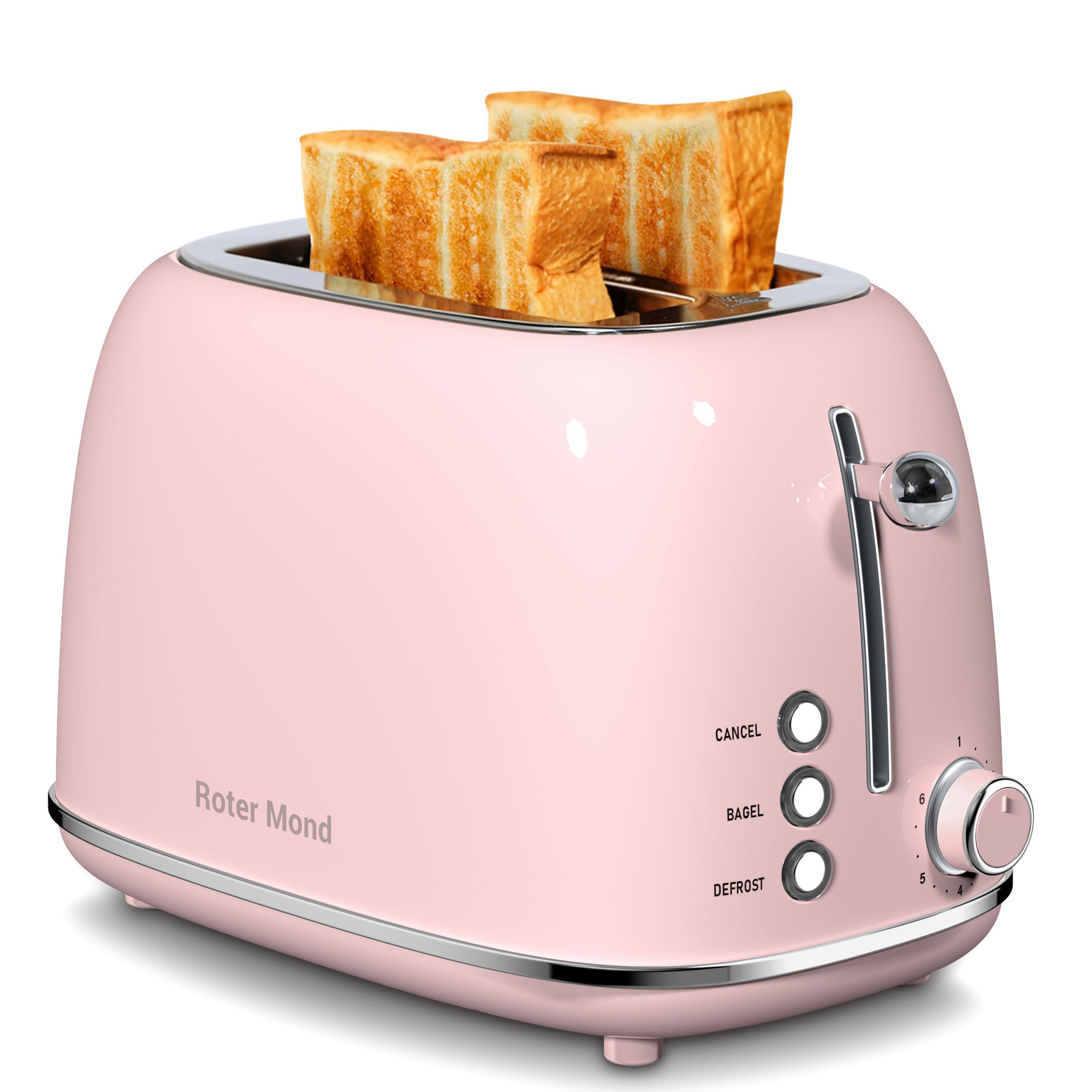 Retro 2-Slice Toaster with Extra-Wide Slots