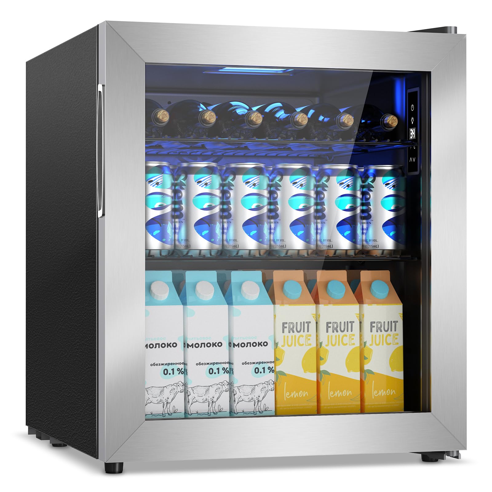 Velivi Beverage Cooler and Wine Fridge