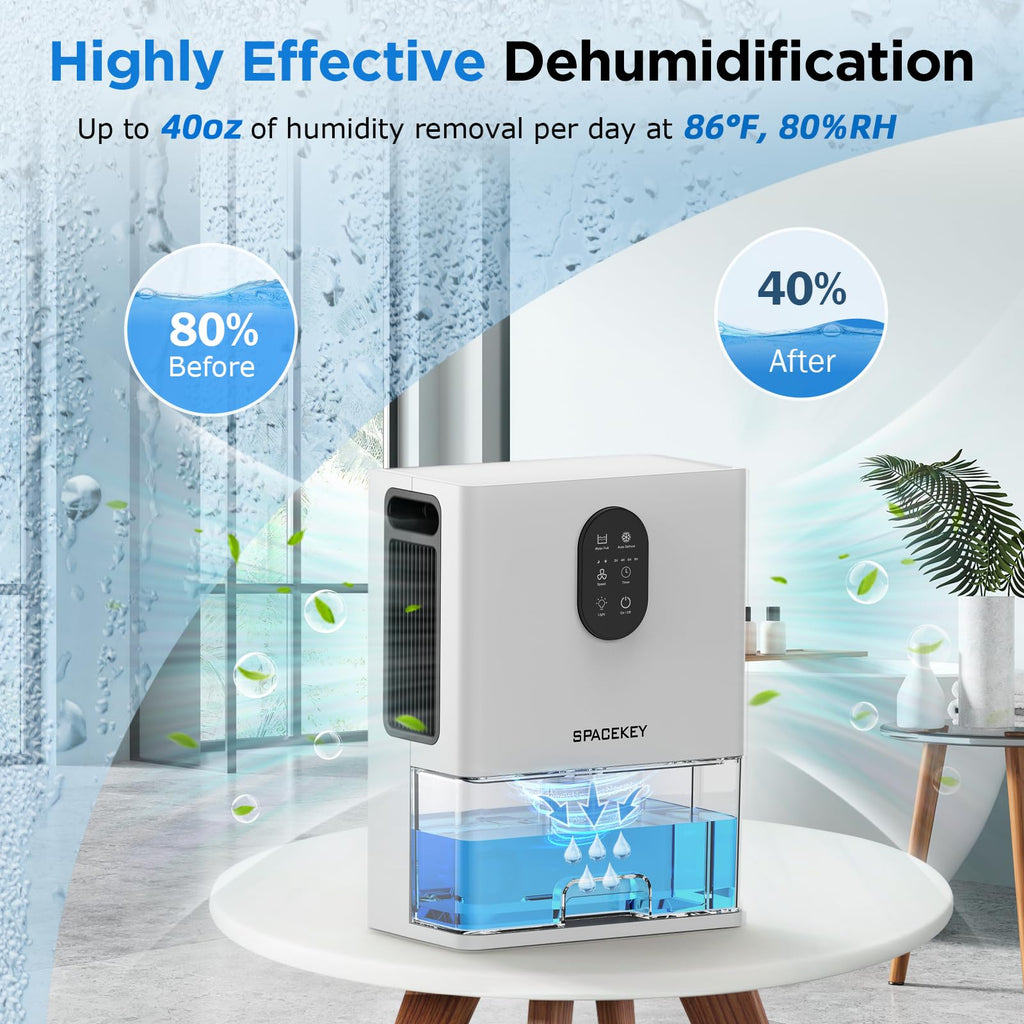 106 OZ Dehumidifier for Home & Basement