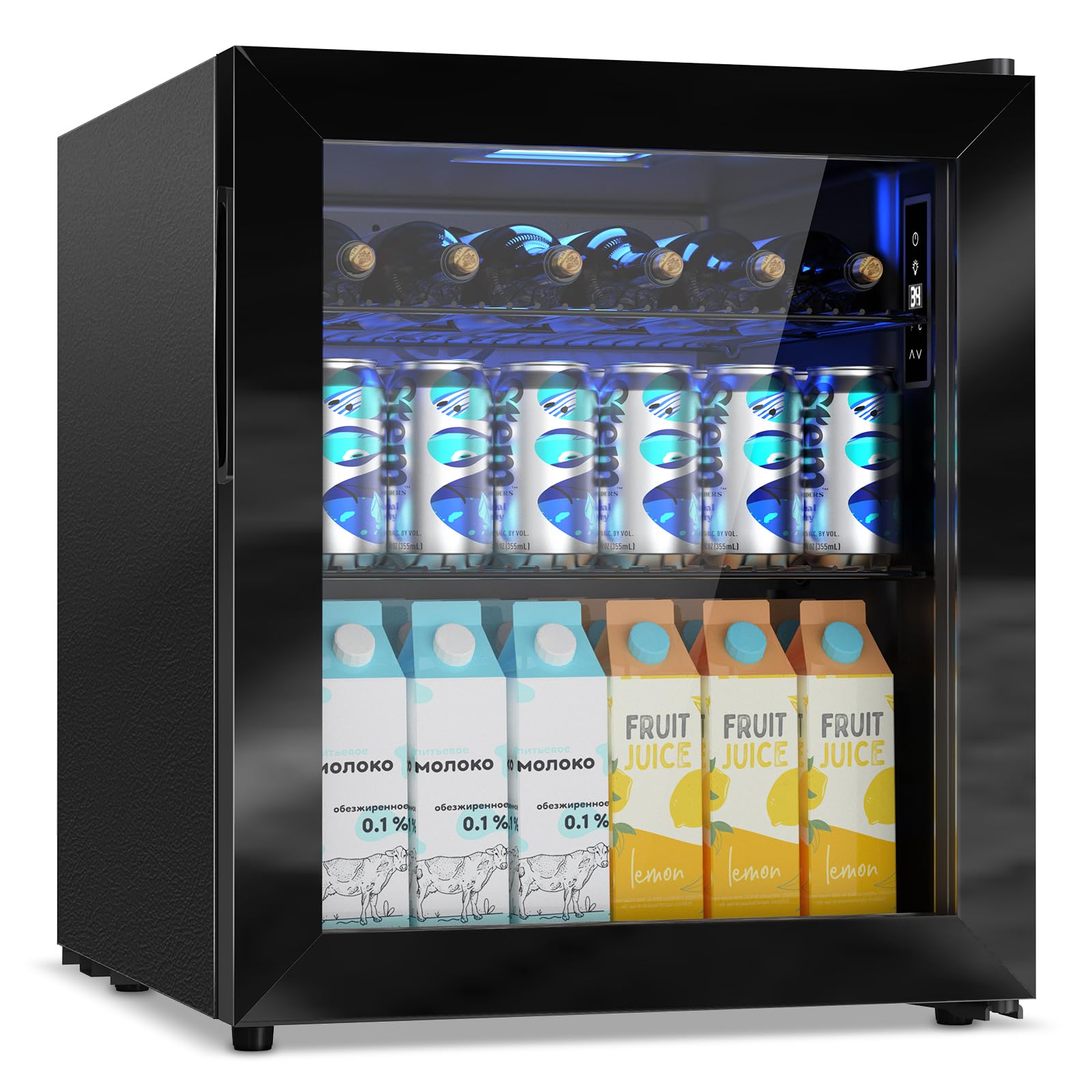 Velivi Beverage Cooler and Wine Fridge