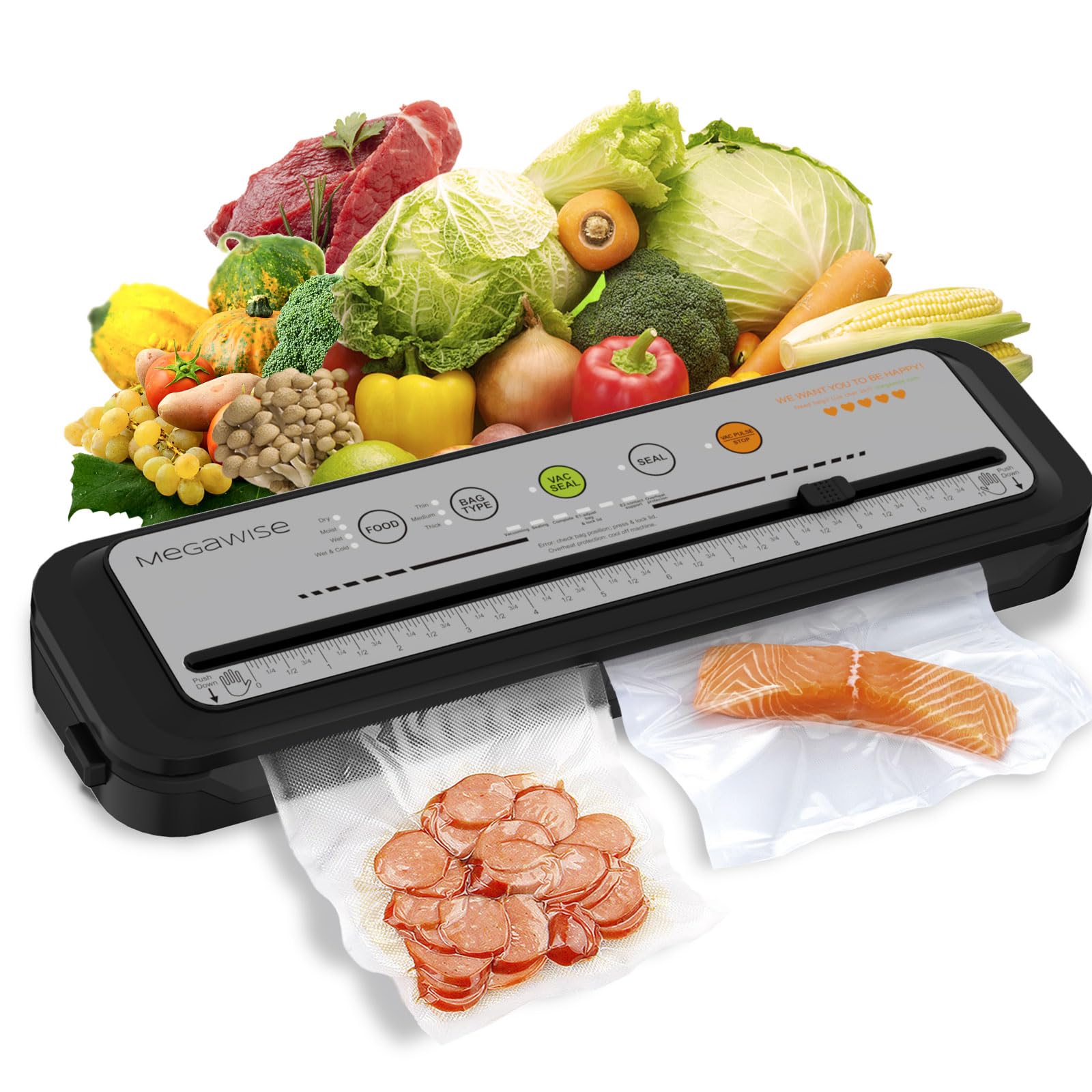 MEGAWISE vacuum sealer