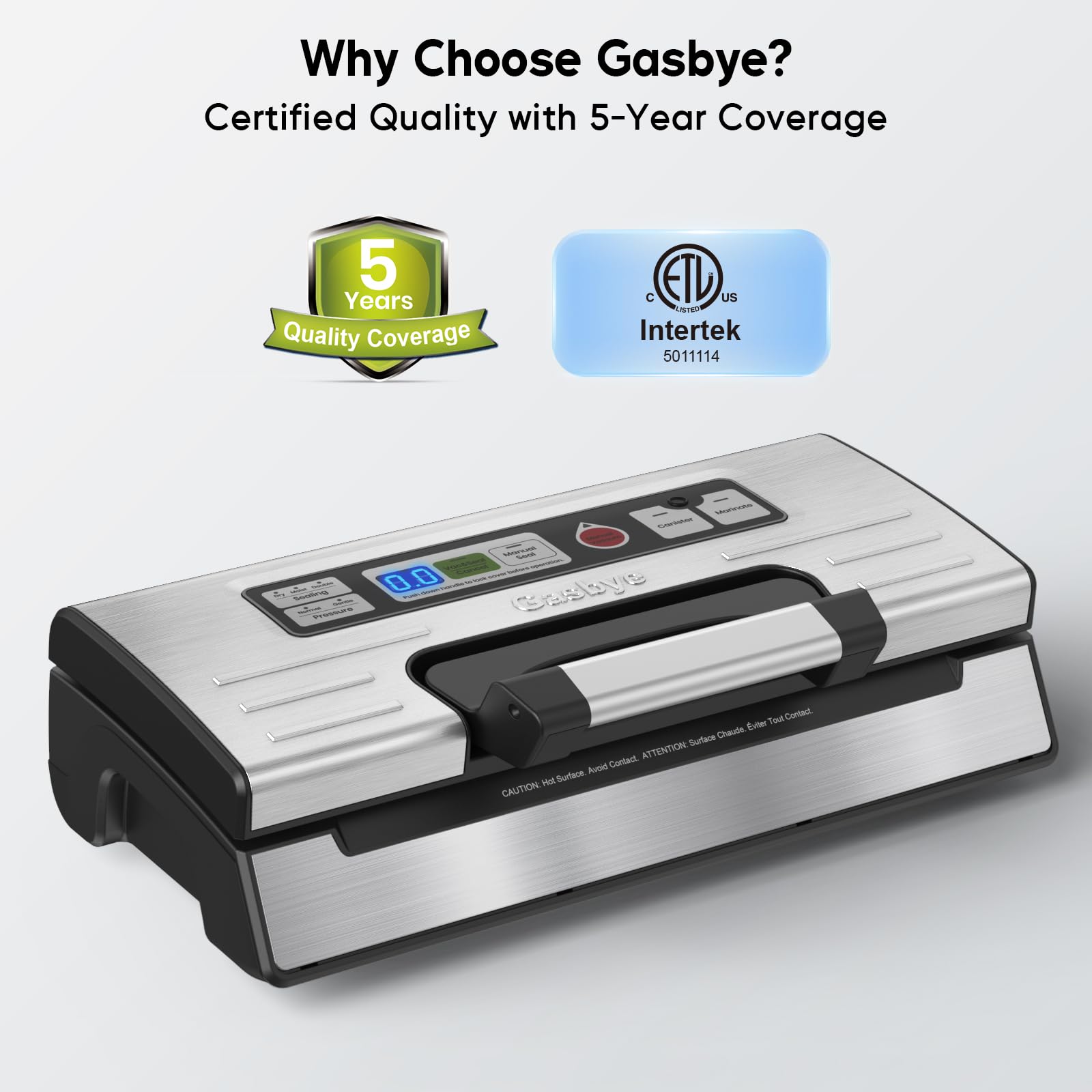 Gasbye Vacuum Sealer