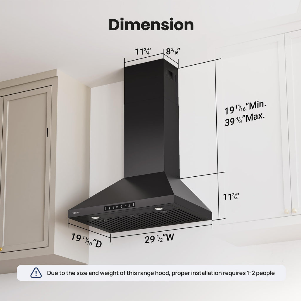 Range Hood with Gesture & Touch Control