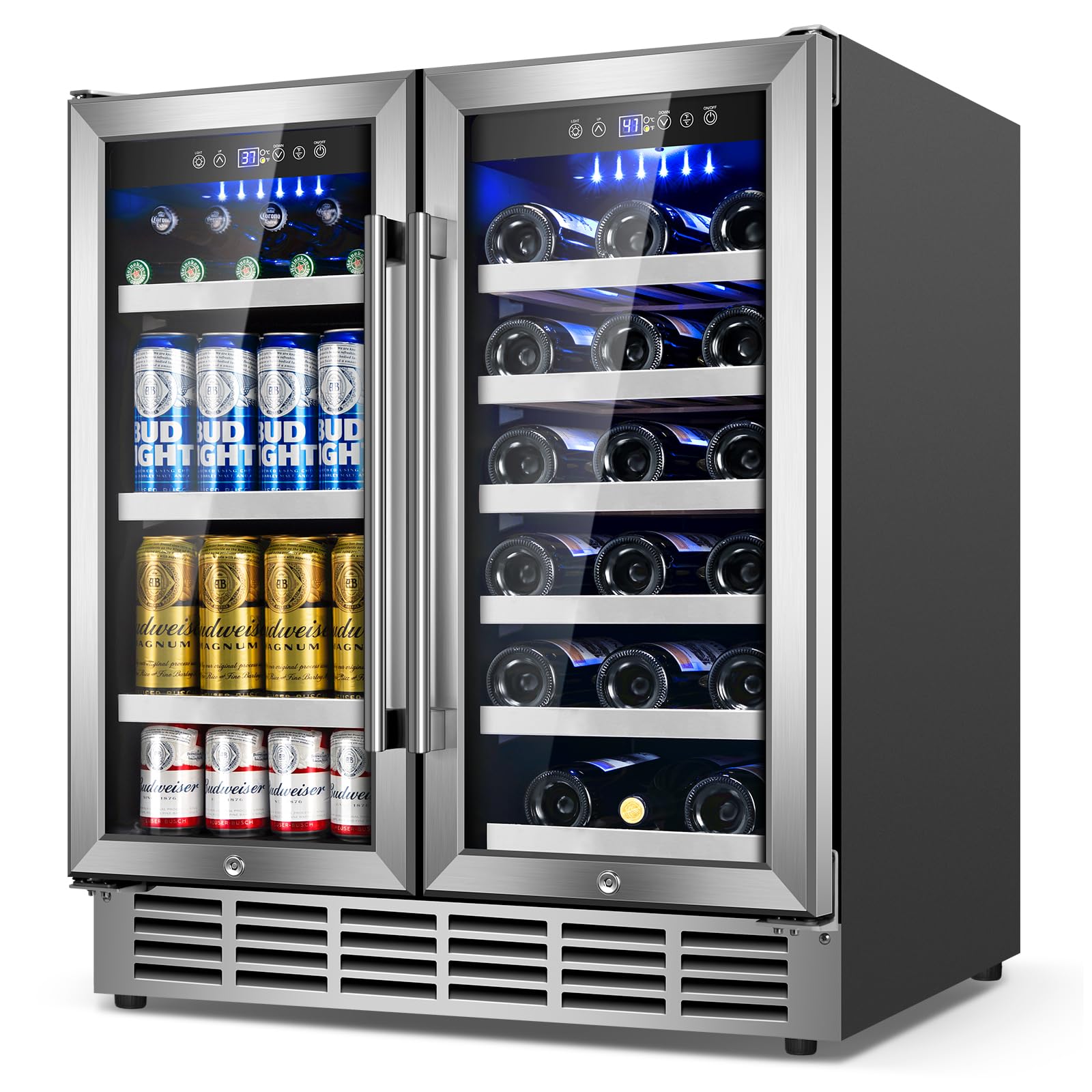 Velivi Beverage Cooler and Wine Fridge