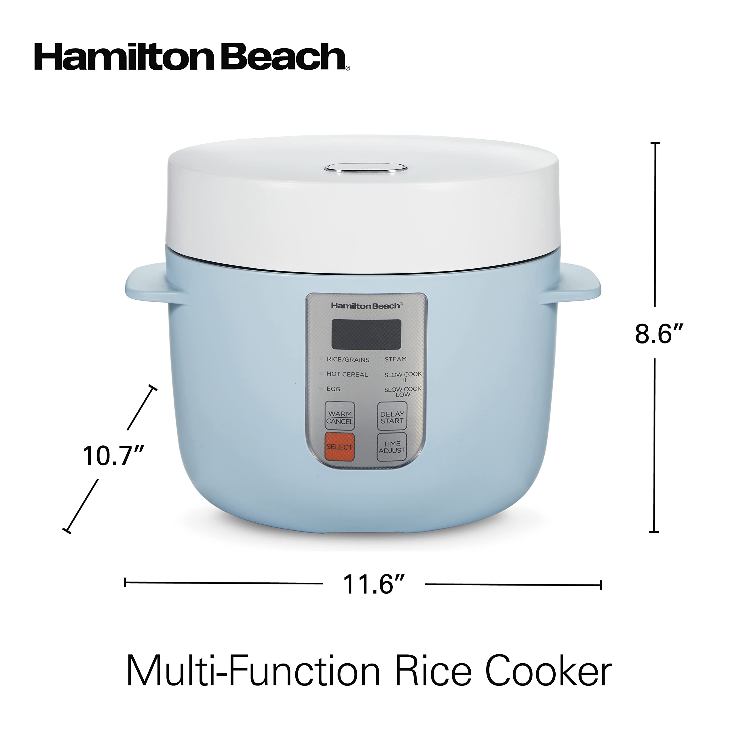 Digital Rice Cooker & Food Steamer