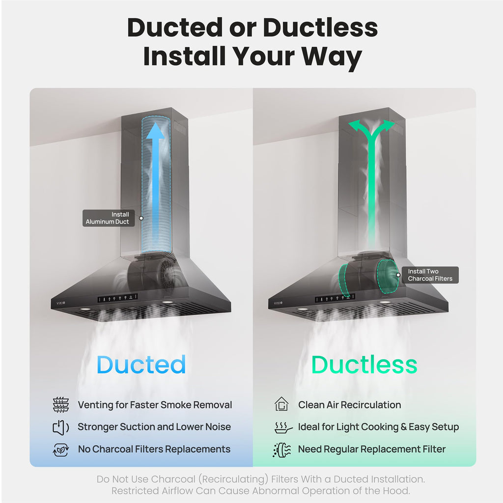 Range Hood with Gesture & Touch Control
