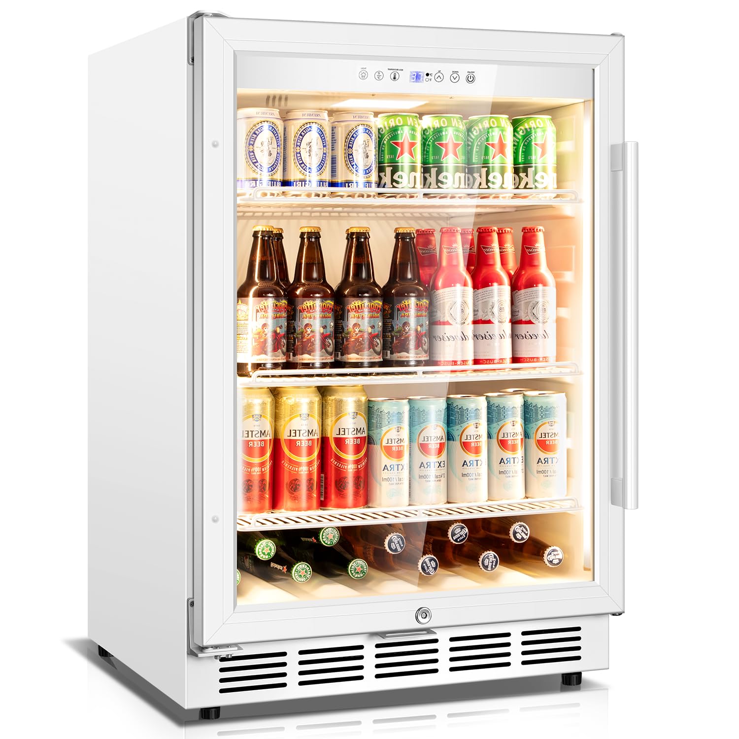 Velivi Beverage Cooler and Wine Fridge