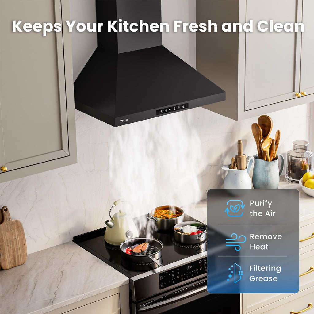 Range Hood with Gesture & Touch Control