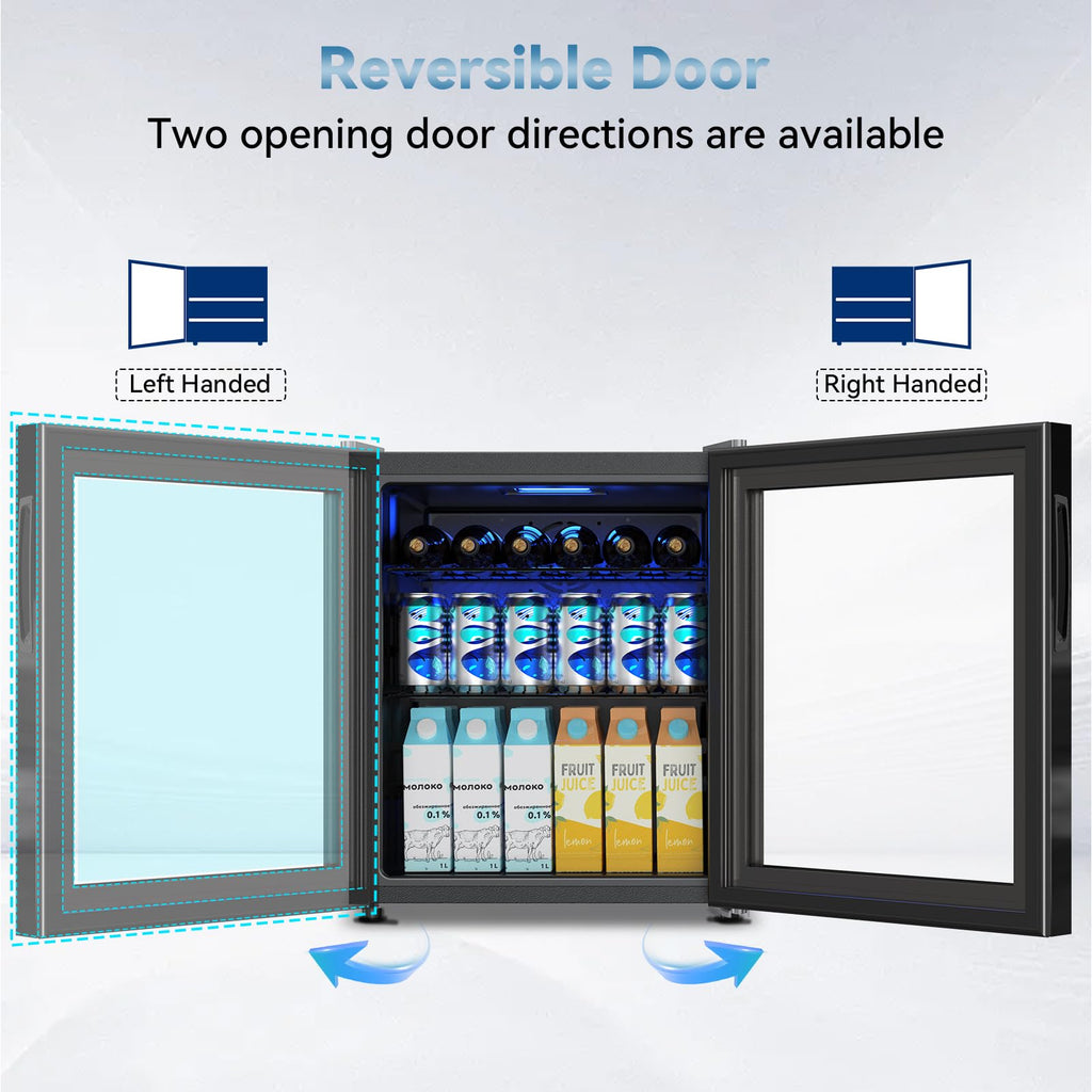 Velivi Beverage Cooler and Wine Fridge