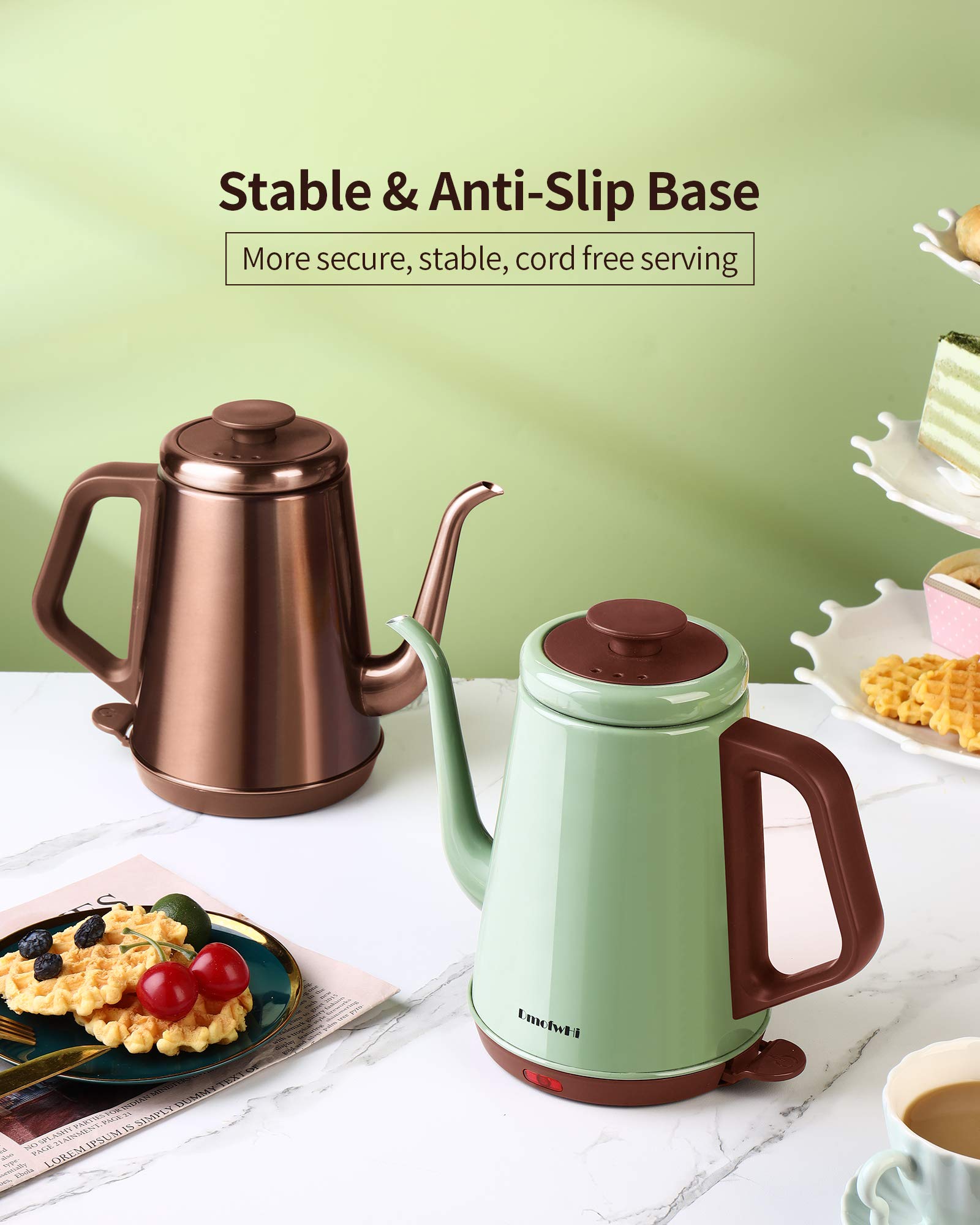 1.0L Gooseneck Electric Kettle