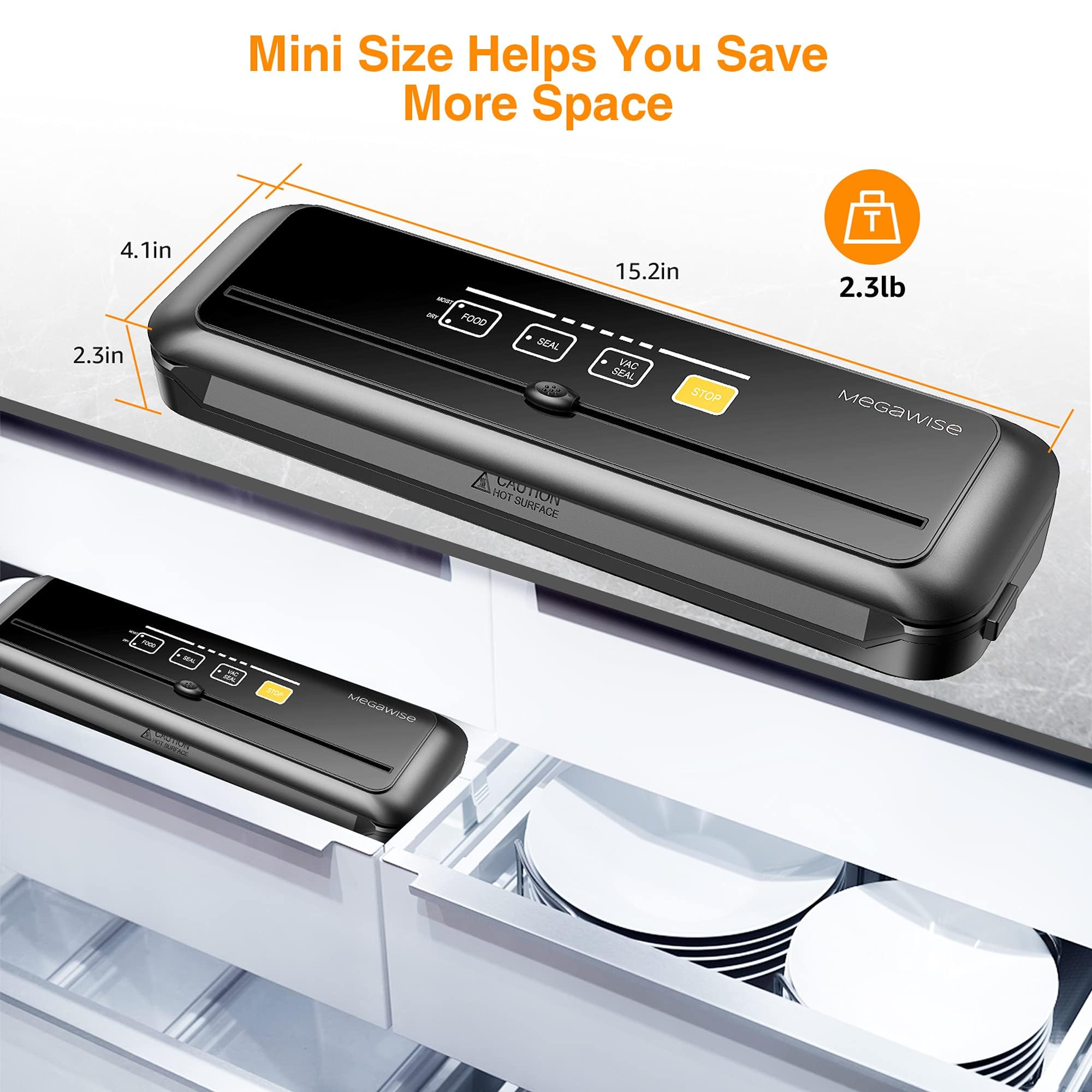 MEGAWISE vacuum sealer