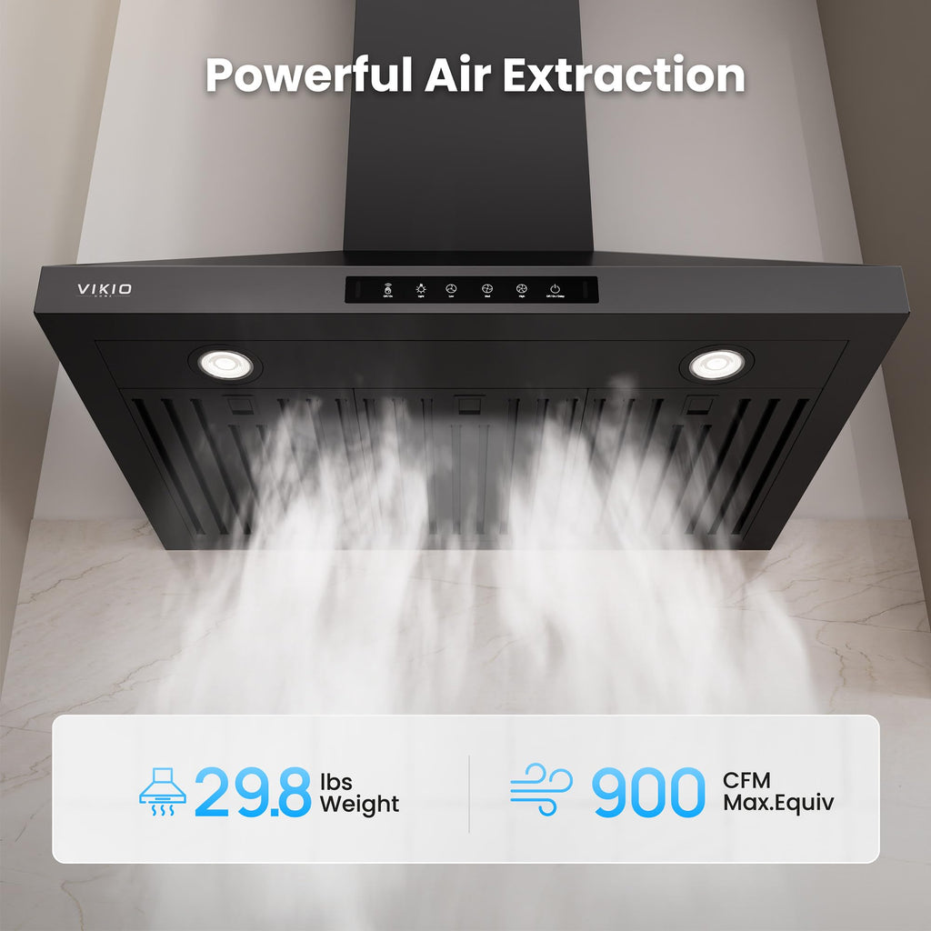 Range Hood with Gesture & Touch Control