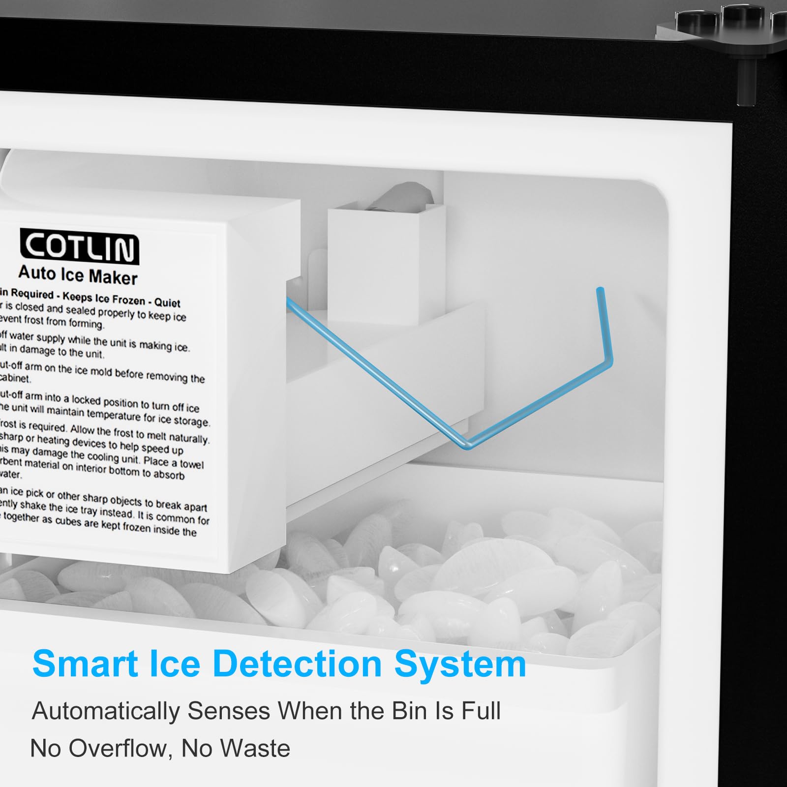 15" Undercounter Ice Maker - Drainless