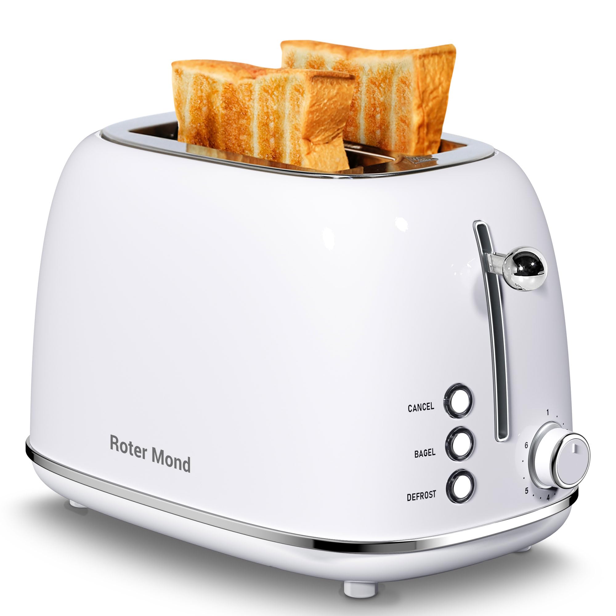 Retro 2-Slice Toaster with Extra-Wide Slots