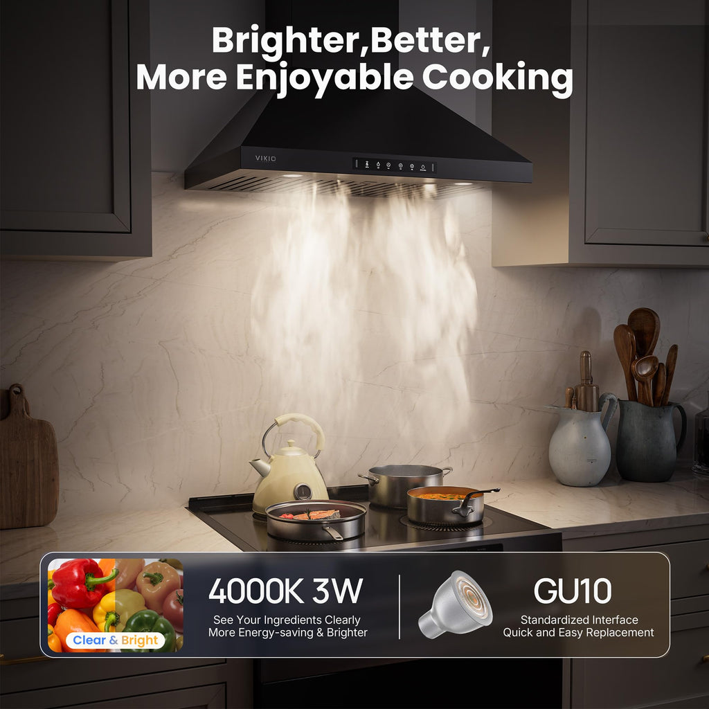 Range Hood with Gesture & Touch Control