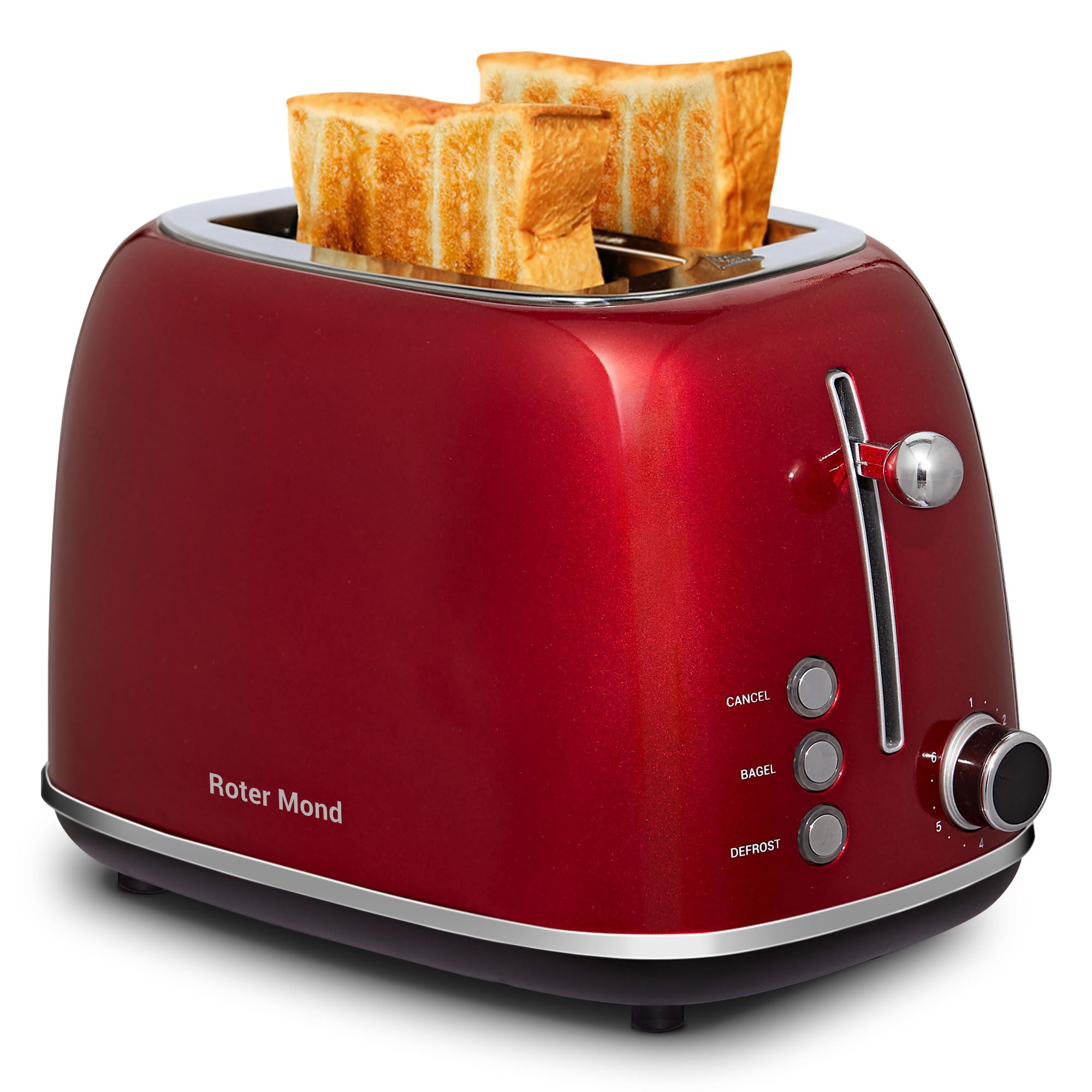 Retro 2-Slice Toaster with Extra-Wide Slots