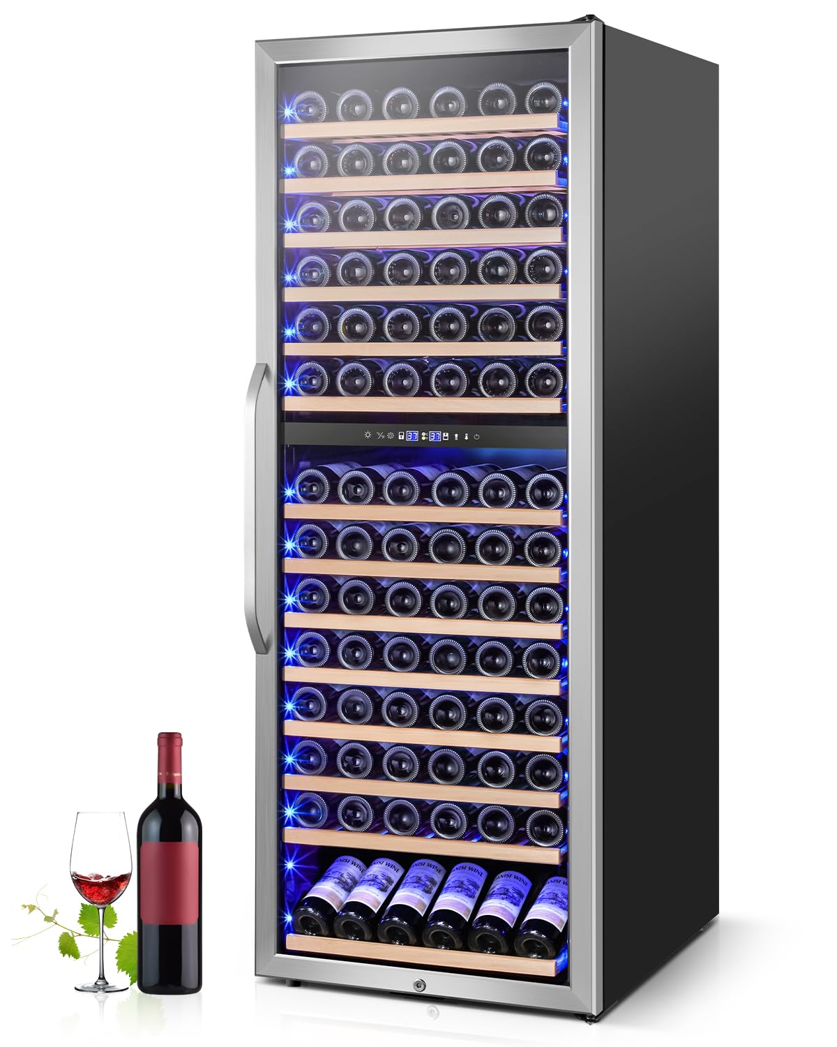 Velivi Beverage Cooler and Wine Fridge