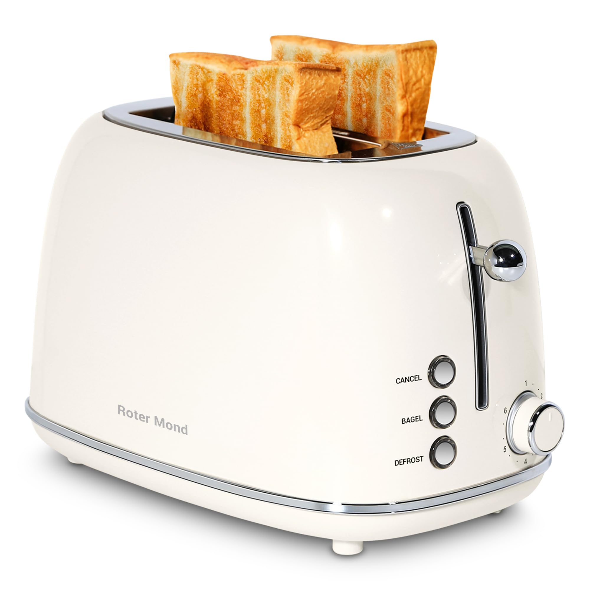Retro 2-Slice Toaster with Extra-Wide Slots