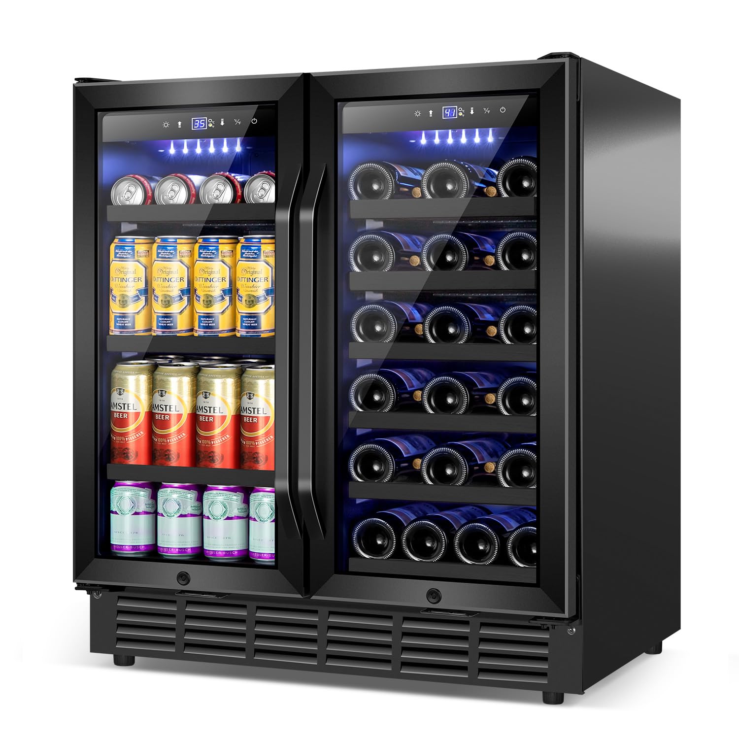 Velivi Beverage Cooler and Wine Fridge