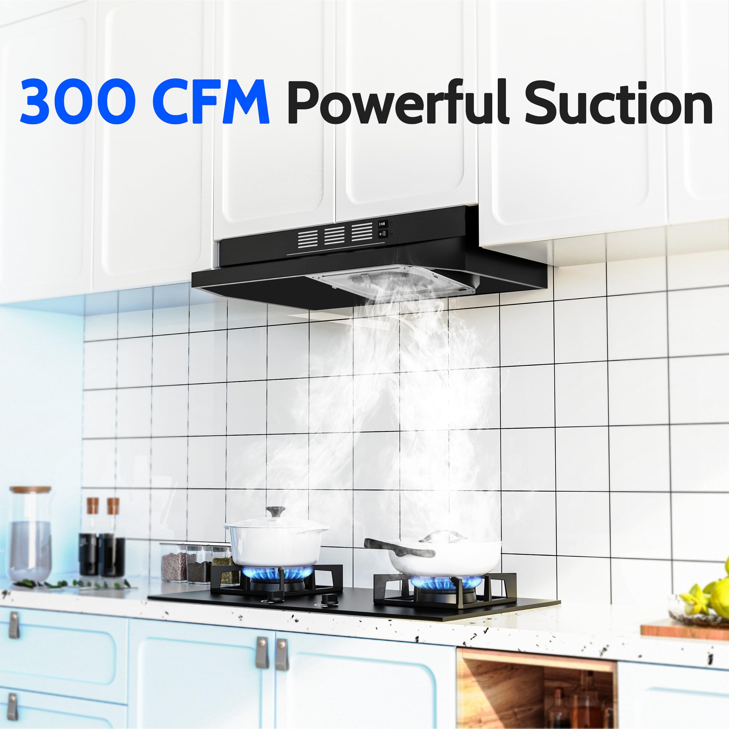 30" Under Cabinet Range Hood - 300 CFM