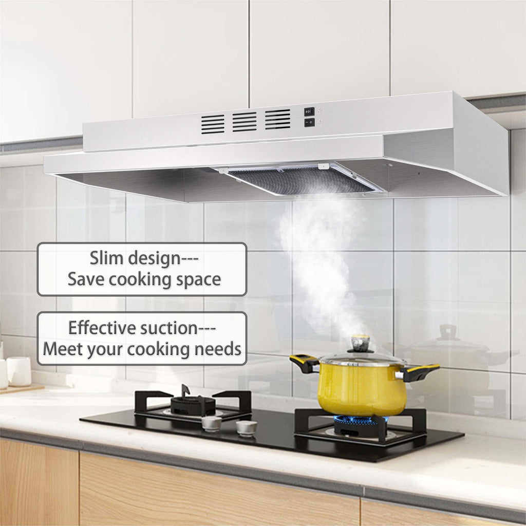 30" Under Cabinet Range Hood - Stainless Steel