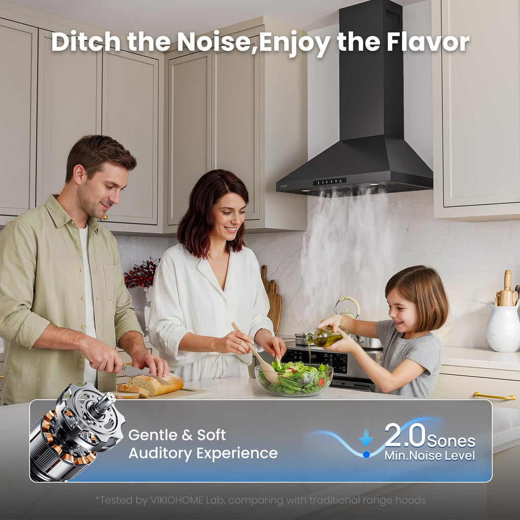 Range Hood with Gesture & Touch Control