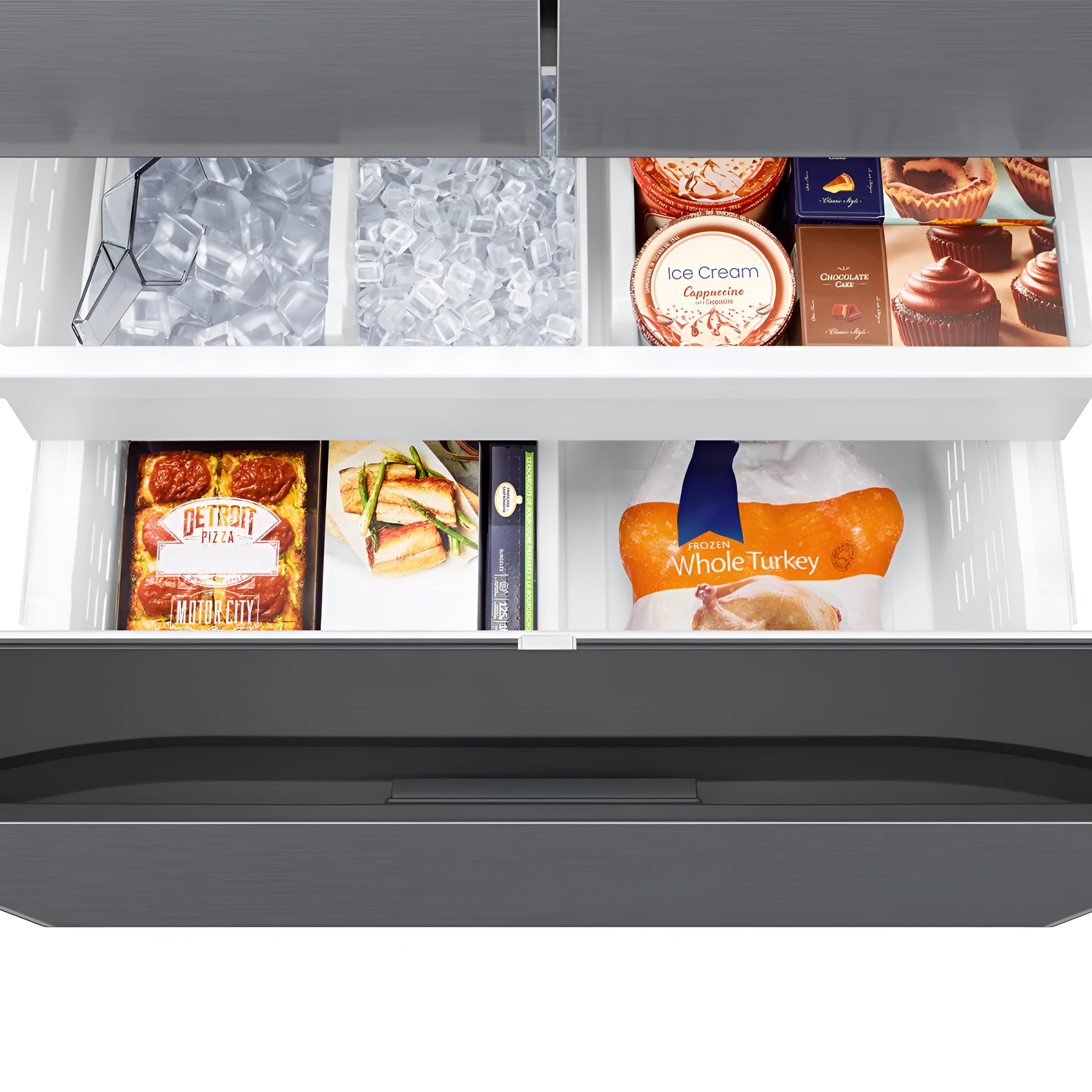 27 Cu. Ft. Smart 3-Door French Door Refrigerator