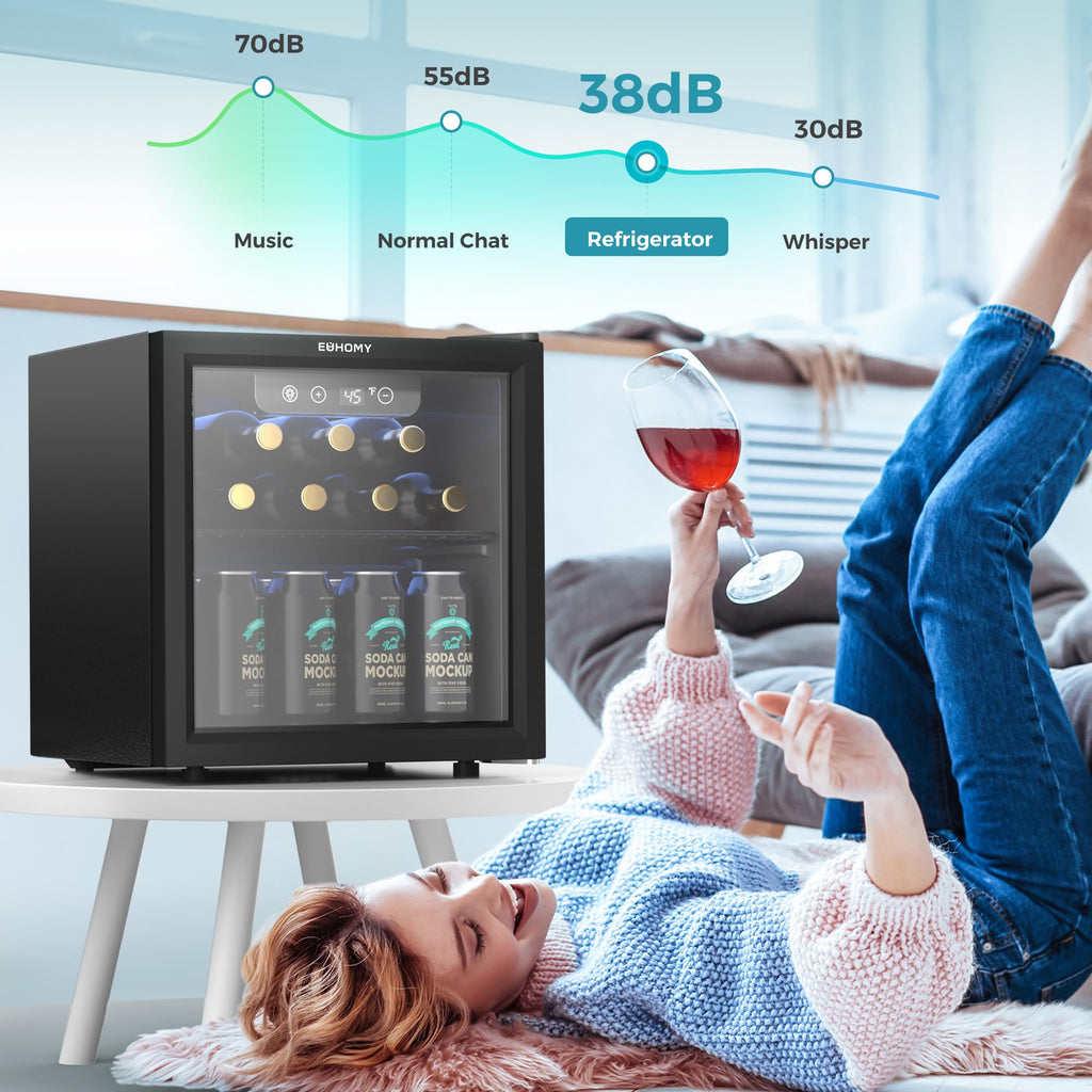 130-Can Beverage Refrigerator