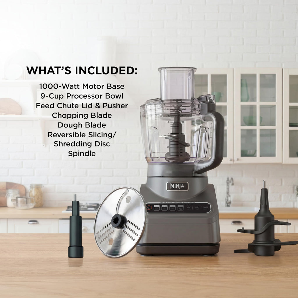 9-Cup Food Processor with Dough Function