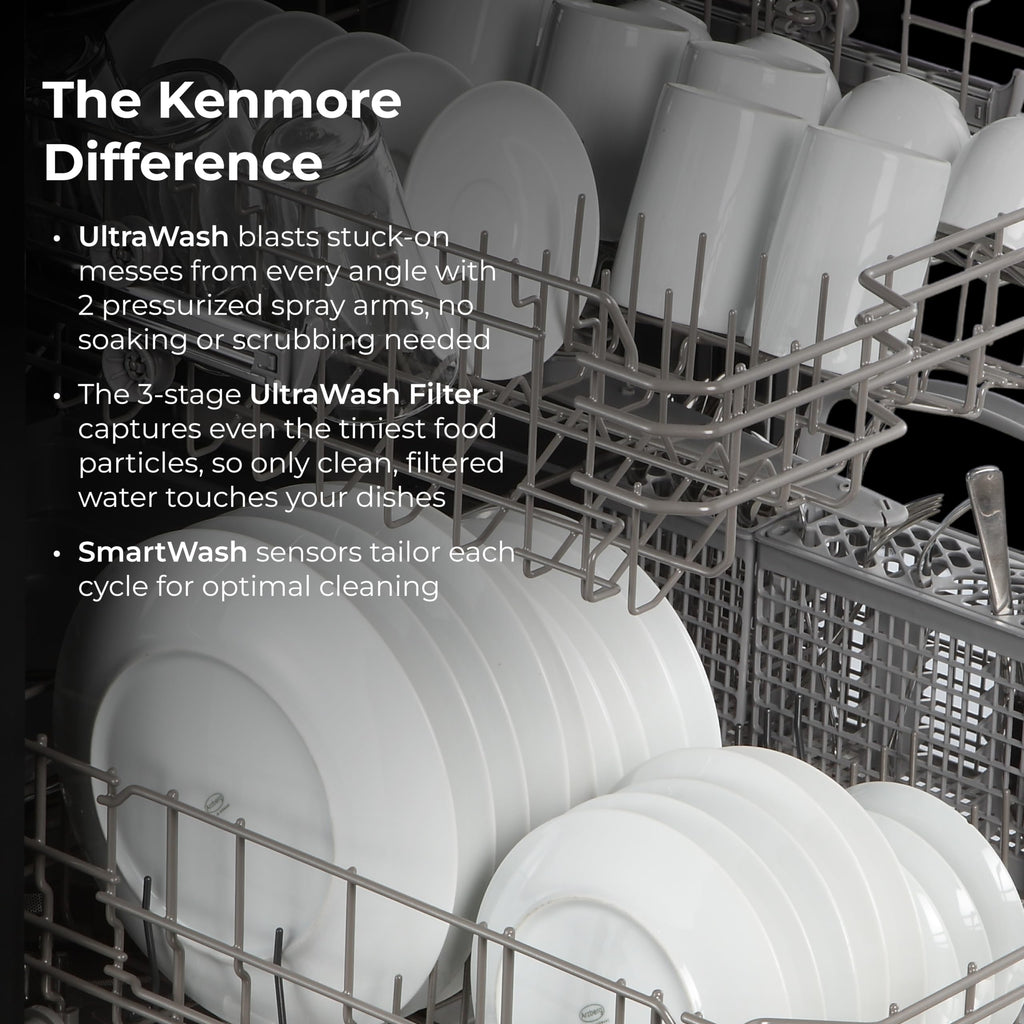 24" Hybrid Tub Dishwasher - 12 Place Settings