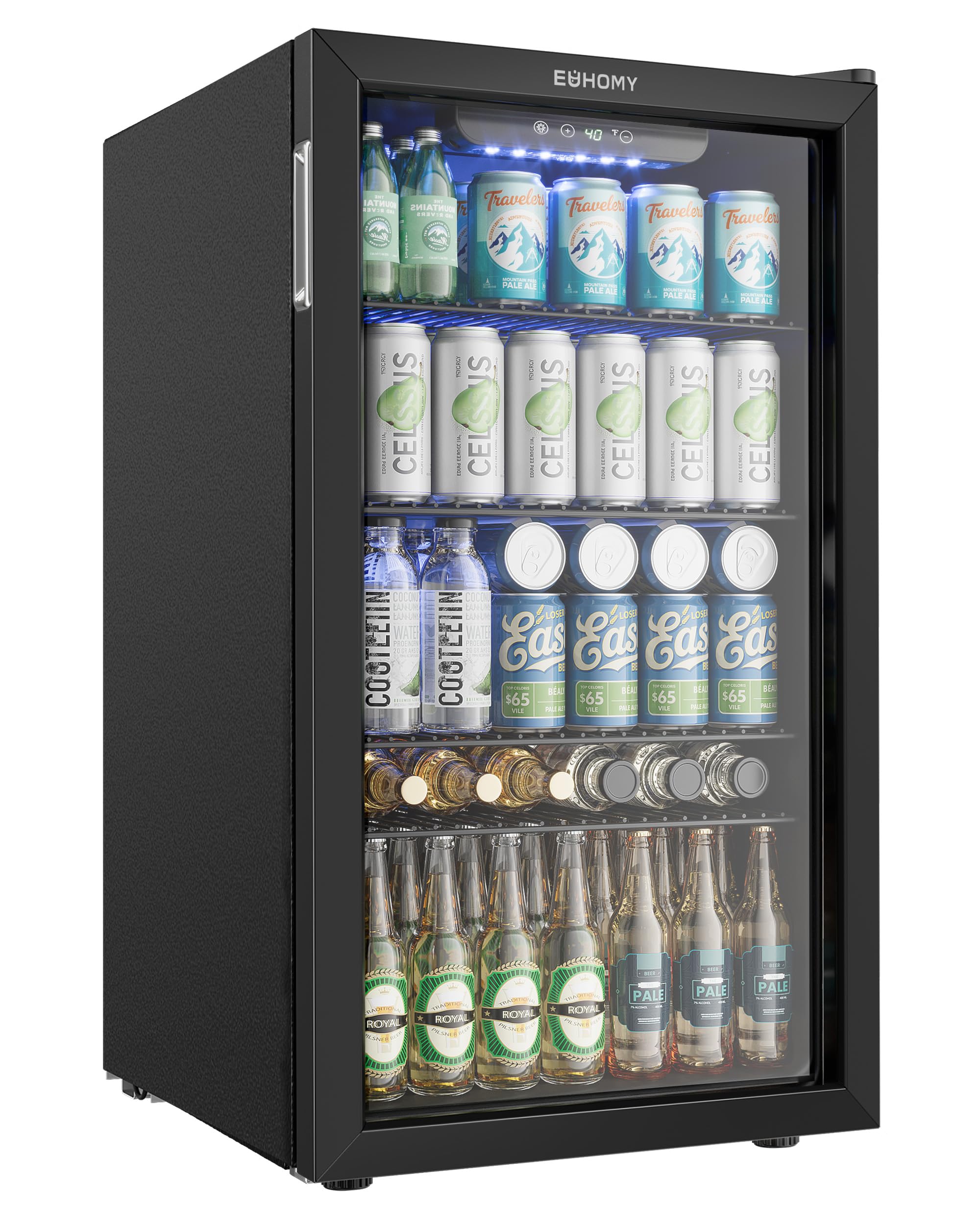 130-Can Beverage Refrigerator